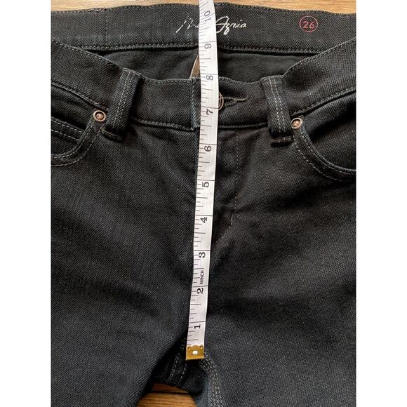 MAX AZRIA ‘The Artist’ Black Tapered Low-Rise Jeans sz 26 - Picture 13 of 16